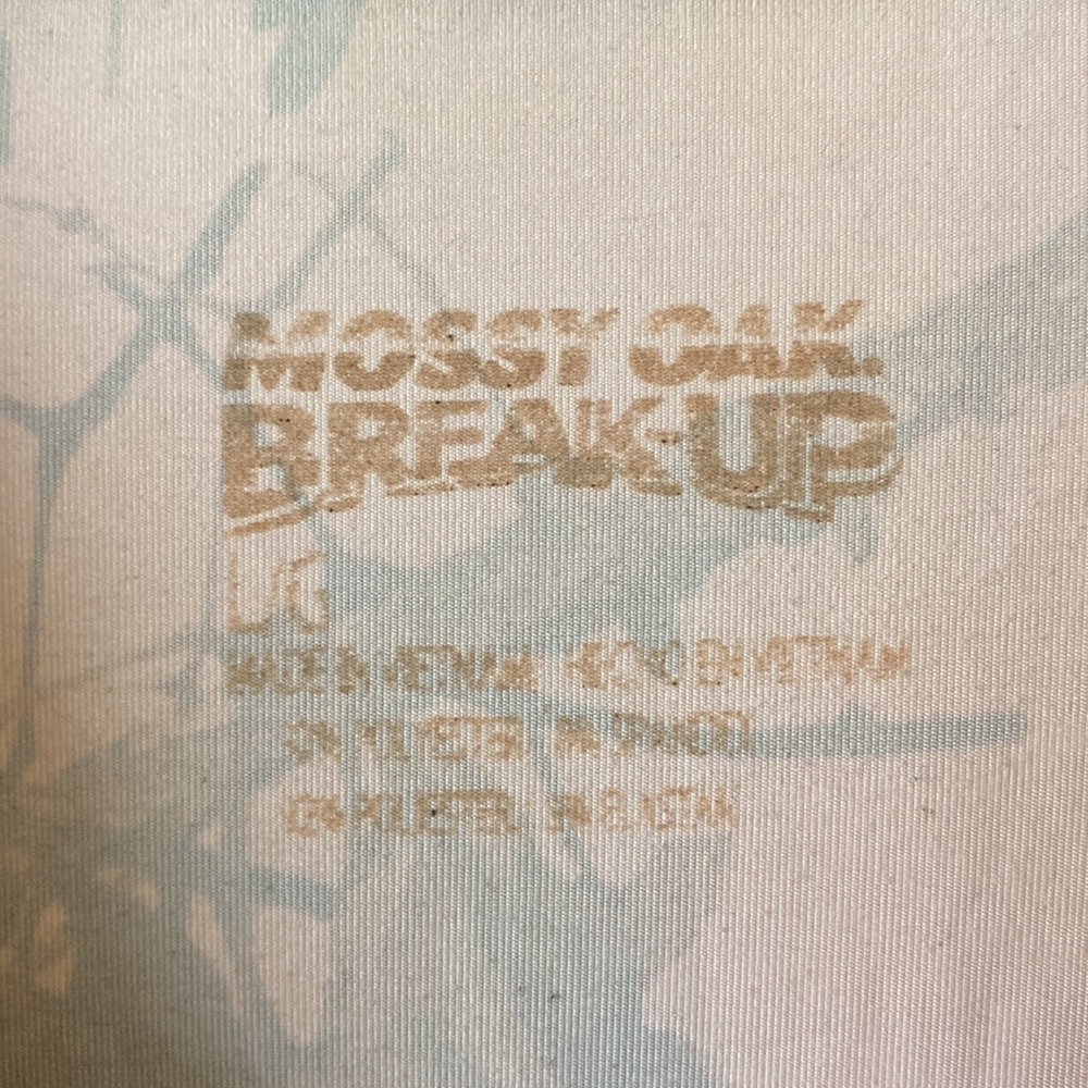 Mossy Oak Camo Quater Zip Pullover - Picture 5 of 8